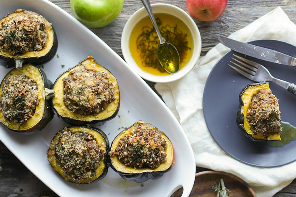 Stuffed Acorn Squash