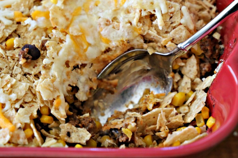 Crunchy Taco Bake