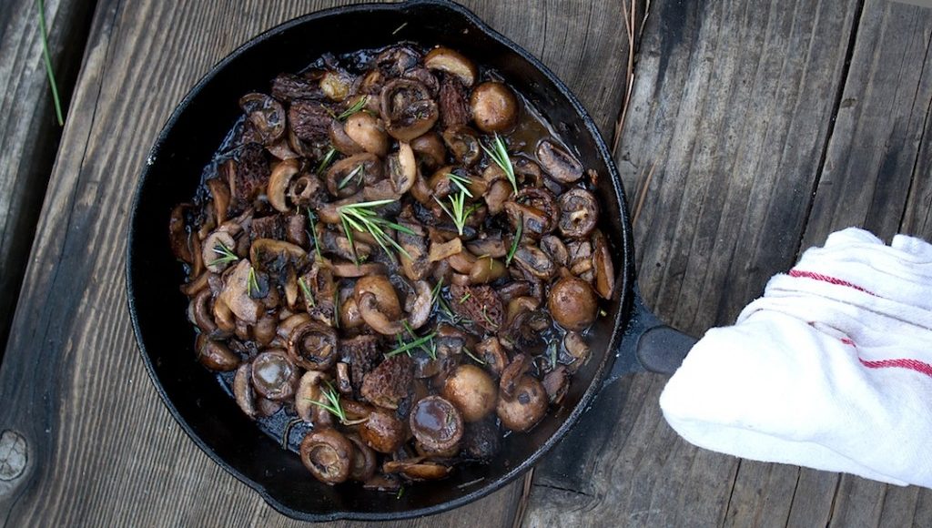 Campfire Mushrooms