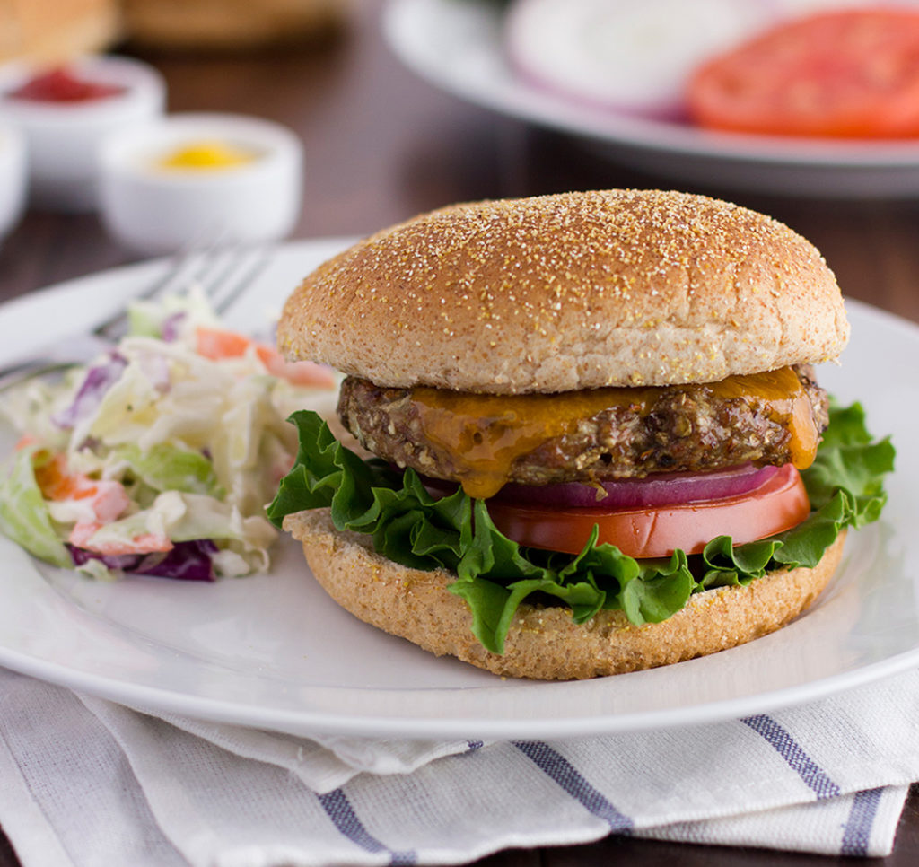 Blended Chicken Cheeseburger