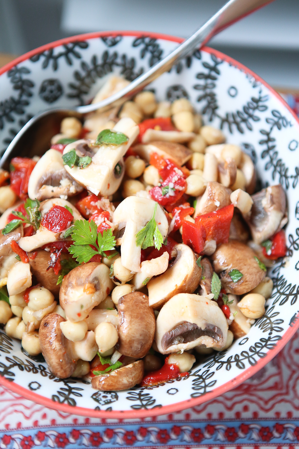 Marinated-Mushroom-Chickpea-Salad-8