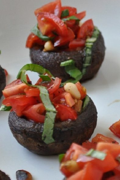 Mushroom Bruschetta Bites