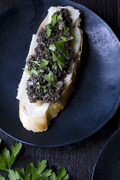 Mushroom Duxelle Crostini