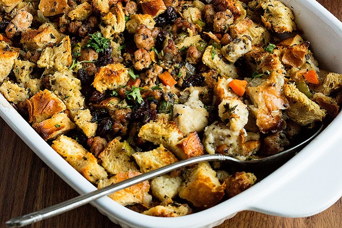 Sausage & Mushroom Stuffing