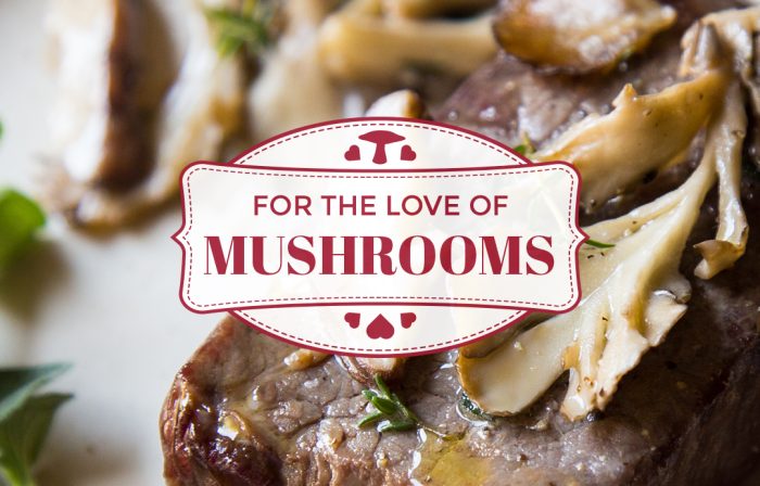 Broiled Top Sirloin Steak With Mushrooms