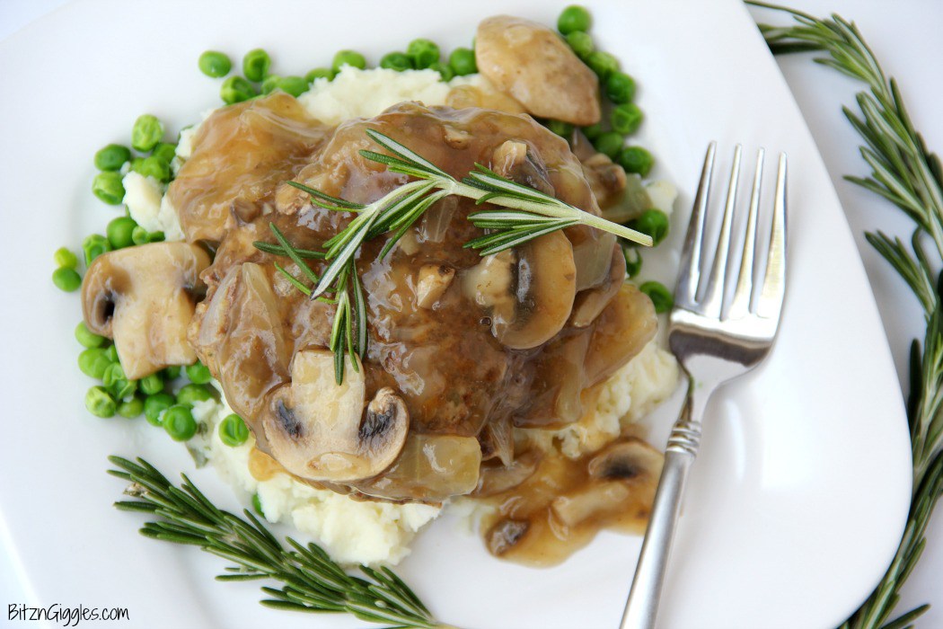 Easy Salisbury Steak with Mushroom Gravy