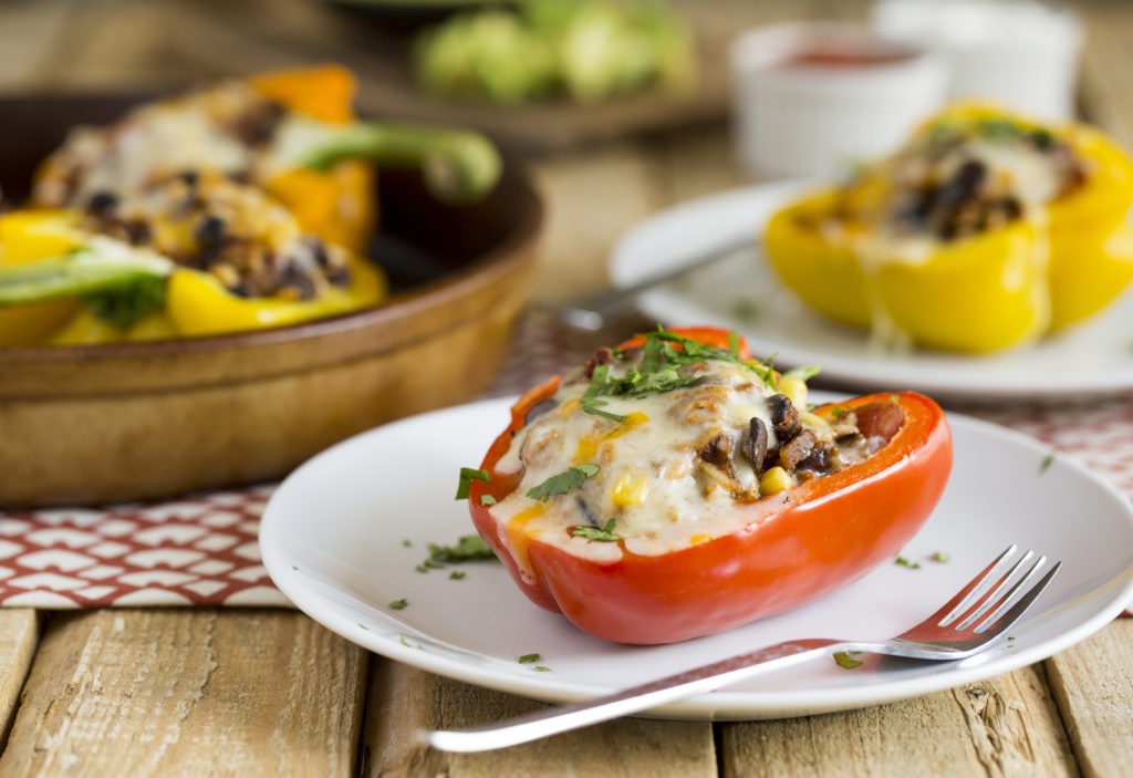 Pepper Burrito Bowls