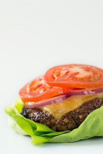 Mighty Mushroom Lettuce Wrapped Blended Burger